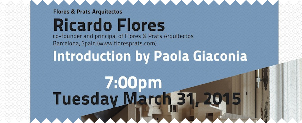 Spring 2015, lecture by Ricardo Flores.