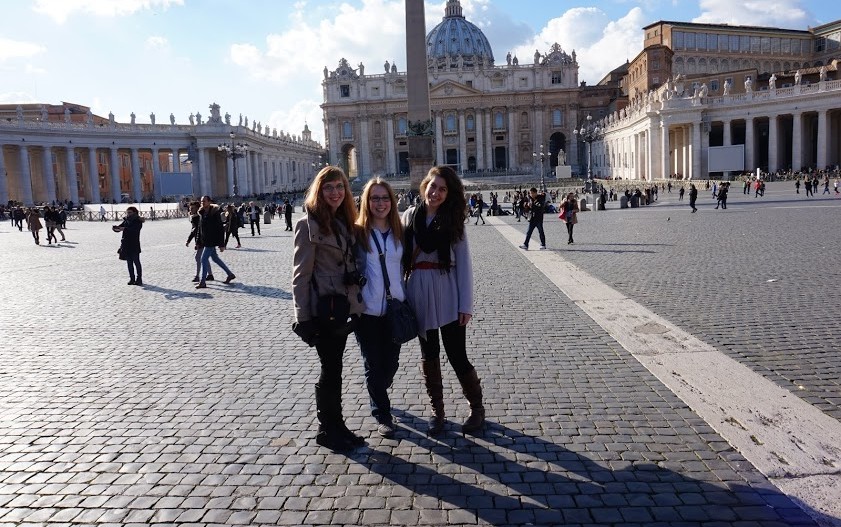 Spring 2015, Study Tours field trip to Rome.
